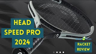 HEAD Speed Pro 2024 Auxetic 20 Tennis Racket Review [upl. by Haropizt]