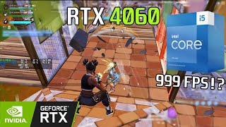 🚀 RTX 4060  i5 13400F · LOW Meshes · FORTNITE Competitive Settings [upl. by Naman]