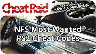 Need For Speed Most Wanted Cheat Codes  PS2 [upl. by Donelle665]