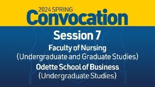 2024 Spring Convocation  Session 7 [upl. by Pauwles]