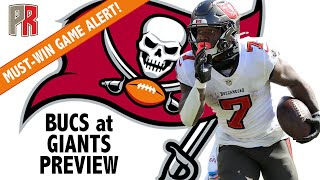 Bucs At Giants Preview [upl. by Byram]