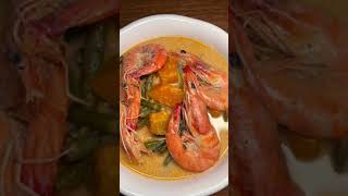 ginataang sitaw at kalabasa with shrimp filipinofood cooking food shorts [upl. by Dollie]