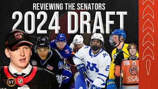 Reviewing EVERY PICK The Ottawa Senators Made At The 2024 NHL Draft [upl. by Far]