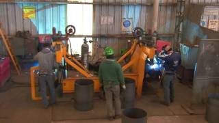 SECTOR DE CORTE Y PLEGADO METALURGICA INDUSTRIAL HD [upl. by Anaiv]