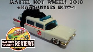 Video Review 2010 Mattel Hot Wheels Ghostbusters Ecto1 164 Metal Diecast [upl. by Joo]