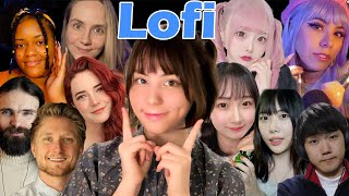 ULTIMATE ASMR LOFI COLLAB 2💤 15 creators [upl. by Acila]