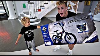 Jake Paul SURPRISES Tydus With A NEW BIKE [upl. by Powel]