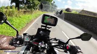 I Take the NC750X to Lomond Hills  Details of My Next Trip  SatNav Again [upl. by Natsrik]