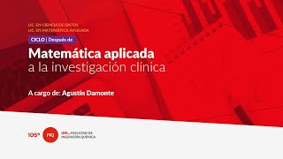 Charla Matemática aplicada a la investigación clínica [upl. by Cantu]