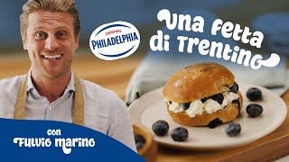 Pane e Philadelphia Panini di pasta brioche con mirtilli  TrentinoAlto Adige [upl. by Acnaib]