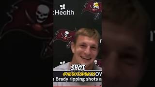 Gronk Tells CRAZY Story About Tom Brady 😱😱 tombrady nfl gronk patriots shorts [upl. by Valaria]