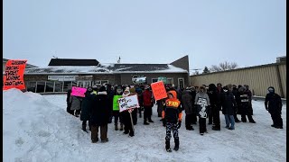 Teachers Strike in Kindersley [upl. by Kristine]