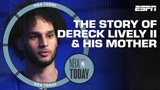 Just Keep Watching The story of Dereck Lively II and his mom Kathy Drysdale  NBA Today [upl. by Einna]