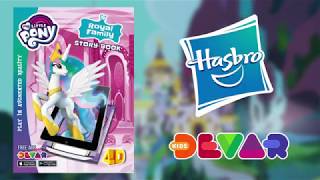 My Little Pony Royal Family  Augmented Reality Book by DEVAR kids [upl. by Aimal632]