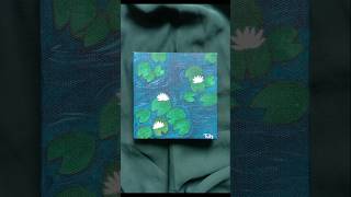 Water lilies shorts youtubeshorts art [upl. by Llerot208]