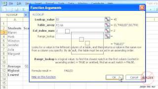 Excel VLOOKUP Function Tutorial [upl. by Hippel]