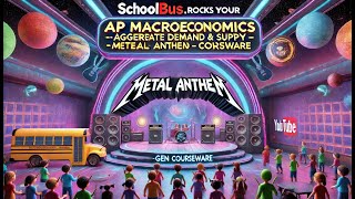 SchoolBusRocks AP Macroeconomics GEN Aggregate Demand and Supply Metal Anthem Alexander The Great [upl. by Nelaf]