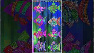 Fish art 44 arttherapy goodvibesart psychedelic eloquent artwork originalart [upl. by Nonad277]