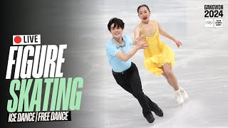 LIVE 🔴 Ice Dance Free Dance  Gangwon2024 [upl. by Ydollem]