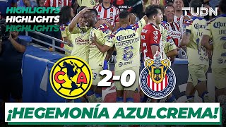 América 20 Chivas  HIGHLIGHTS  Amistoso Internacional  TUDN [upl. by Holms757]