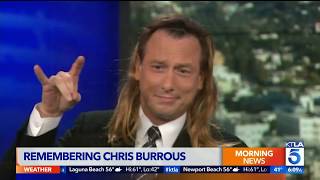 KTLA 5 Weekend Morning News  Remembering Chris Burrous First 15 Minutes 122918 [upl. by Weissberg]