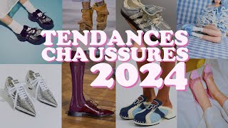 Les 12 Tendances Chaussures Pour 2024 [upl. by Dorolice]