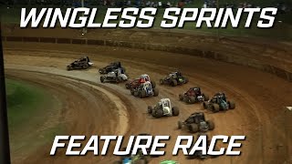 Wingless Sprints AMain  Archerfield Speedway  02042022 [upl. by Biernat852]