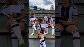 😁❤️⚽️ Lustig DFB Frauen Team Nationalmannschaft Germany Women Soccer [upl. by Morganica]