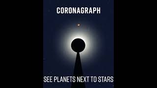 How an eclipse or coronagraph helps us see around a star shorts [upl. by Iak]