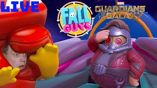 LIVE  NEW FALL GUYS GUARDIANS OF THE GALAXY COLLAB IS HERE [upl. by Liuka]