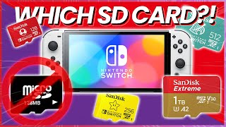 What SD Card To Buy  Nintendo Switch Guide [upl. by Humphrey333]