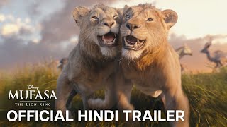 Mufasa The Lion King  Hindi Trailer  Shah Rukh Khan Aryan Khan AbRam Khan  In Cinemas Dec 20 [upl. by Nyletac]