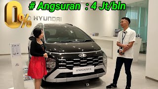 Harga Hyundai Stargazer 2024 Angsuran Cuma 4 Juta Promo Terbaru Hyundai 2024 [upl. by Idalia254]