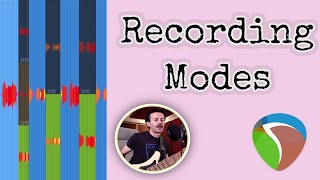 Reaper Recording Modes and Overdub  How to Record on Reaper [upl. by Annael]