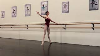 Ballettakademie der Wiener Staatsoper Audition 20232024  Grace Wilson [upl. by Golding]