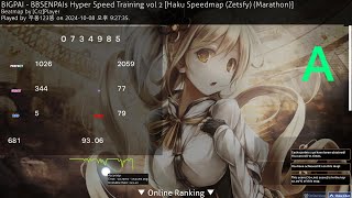 Credens Justitiam 11x Haku speed 93 [upl. by Tanitansy]