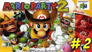 Mario Party 2 The Chaos Continues Part 2  YoVideogames [upl. by Maibach]