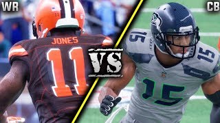 Team of WRs vs Team of CBs  Madden 18 Best Position Tournament Game 10 SemiFinals [upl. by The390]