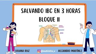 Medicinita  Salvando IBC en 5 horas Bloque II [upl. by Crane]