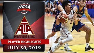 WHAT A DUEL Charcos Salado trade CLUTCH BUCKETS in UPHSD v AU  NCAA 95 MB [upl. by Ariaj]