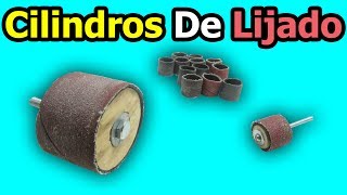 Accesorios Para Taladro y Dremel  Tambores Lijas Intercambiables [upl. by Salakcin]