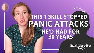 THIS guy solved Panic Attacks after 30 years of Panic Disorder [upl. by Aliahs]