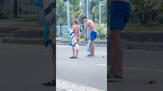 🇧🇷 Tourists Enjoying Ipanema Beach shorts [upl. by Boak]