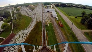 Tornado front seat onride HD POV 60fps Adventureland [upl. by Penny20]