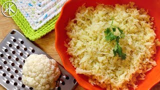 How To Make Cauliflower Rice  Keto Essentials  Headbangers Kitchen [upl. by Vinia669]