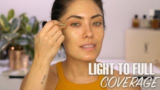 Pro Makeup Tips Using Less Foundation and Building Full Coverage  Melissa Alatorre [upl. by Phyllys]