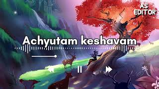 Achyutam Keshavam Krishna Damodaram Song  Shreya Ghoshal  Krishna Bhajan [upl. by Marelya]