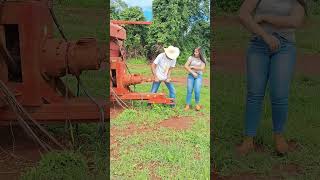 Creusa virou Égua  fazenda vidanaroça sitio nature agro sitiodozero casal coisasderoca [upl. by Accem]