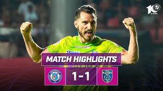 Match Highlights  Jamshedpur FC 11 Kerala Blasters FC  MW 20  ISL 202324 [upl. by Iva]