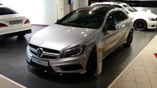 MercedesBenz A45 AMG 2015 In Depth Review Interior Exterior [upl. by Aremahs]